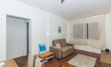 Apartamento com 1 quarto para alugar na Avenida Borges de Medeiros, 658, Centro Histórico, Porto Alegre, 55 m2 por R$ 1.200