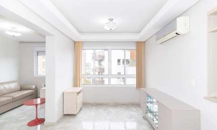 Apartamento com 1 quarto para alugar na Rua José de Alencar, 1150, Menino Deus, Porto Alegre, 60 m2 por R$ 2.700