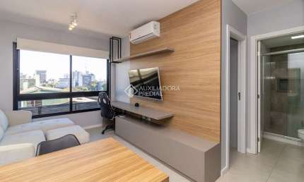 Apartamento com 1 quarto para alugar na Rua Professor Freitas e Castro, 300, Azenha, Porto Alegre, 41 m2 por R$ 3.500