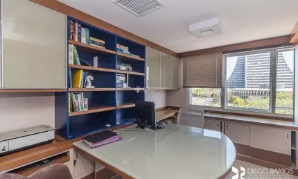 Sala comercial para alugar na rua washington luiz, 1010, centro histórico, porto alegre, 38 m2 por r$ 2.400