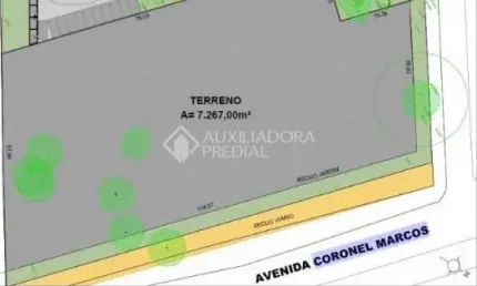Terreno comercial para alugar na Avenida Coronel Marcos, 1719, Pedra Redonda, Porto Alegre, 7267 m2 por R$ 80.000