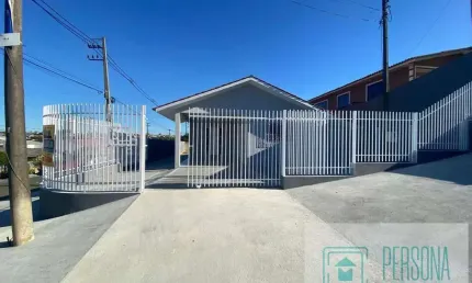 Casa para locação em ponta grossa, nova rússia, 3 dormitórios, 2 banheiros, 2 vagas