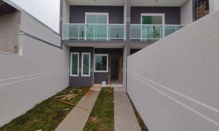 Casa com 3 quartos à venda na Rua Aurora Tedesco dos Santos, 85, Cidade Industrial, Curitiba, 74 m2 por R$ 375.000