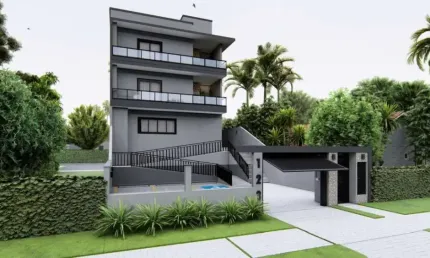 Apartamento com 2 quartos à venda na Rua Miguel Bertolino Pizatto, 1480, Iguaçu, Araucária, 107 m2 por R$ 650.000