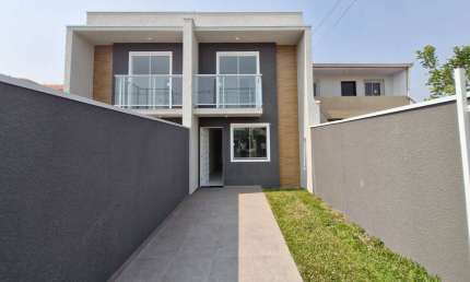Casa com 2 quartos à venda na Rua Hamílcar Pizzatto, 351, Tatuquara, Curitiba, 73 m2 por R$ 360.000