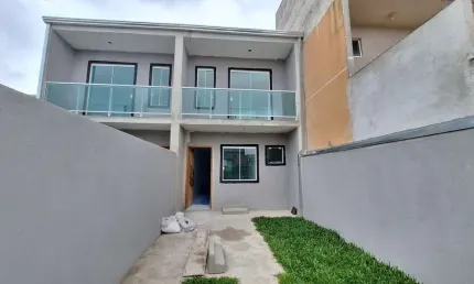 Casa com 3 quartos à venda na Rua Almezina Eugênia Ferreira, 138, Cidade Industrial, Curitiba por R$ 455.000