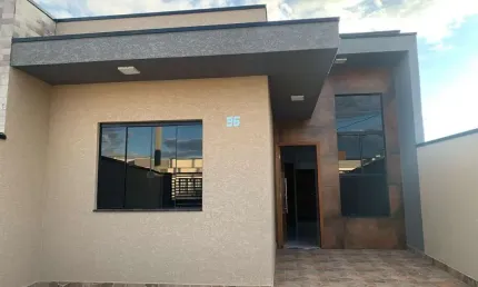 Casa com 3 quartos à venda na Rua Santiago, 404, Nações, Fazenda Rio Grande, 60 m2 por R$ 450.000