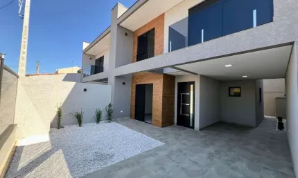 Casa com 3 quartos à venda na Rua Seringueira, 584, Eucaliptos, Fazenda Rio Grande, 124 m2 por R$ 790.000