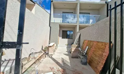 Casa com 2 quartos à venda na rua professora ivette rocha krüger, 342, cidade industrial, curitiba por r$ 380.000