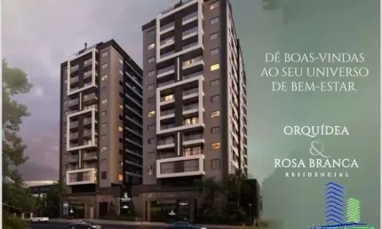 Pré-lançamento orquidea &amp; rosa branca residence