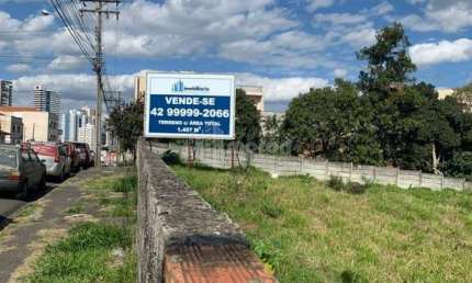 Terreno à venda na Rua Uruguai, 250, Centro, Ponta Grossa