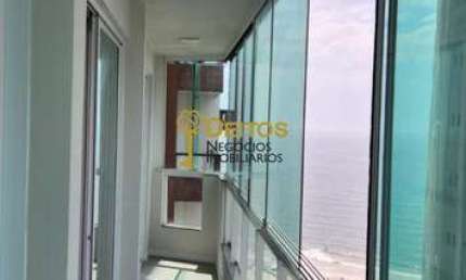 Magnífico apartamento de Balneário Camboriú  com 110,71 m² , sacada com vista mar, 02 suítes, um quarto,  sala de estar/jantar, lavabo, área de serviço, 01 vaga de garagem