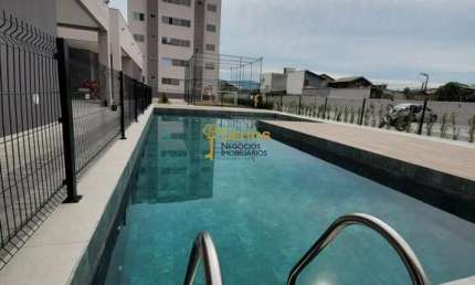 Imóvel com 2 dormitórios e Piscina em Itajaí - Apartamento para Alugar na Murta