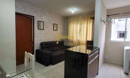 Apartamento Mobiliado com Área de Lazer e Vaga de Garagem, por apenas R$ 1.900,00 + Taxas - Espinheiros - Itajaí/SC