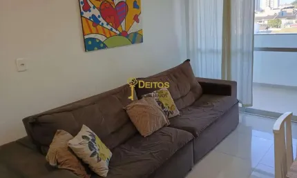 Apartamento mobiliado com 57m² para alugar no bairro Cordeiros.