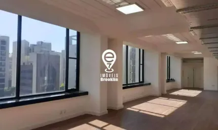 Conjunto corporativo 187m 3 banheiros 4 vagas 9 minutos da estação berrini