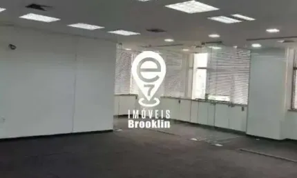 Conjunto comercial 188m 5 banheiros 4 vagas a 4min da berrini