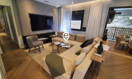 Apartamento à venda, 2 quartos, 2 suítes, 2 vagas, Brooklin Paulista - São Paulo/SP