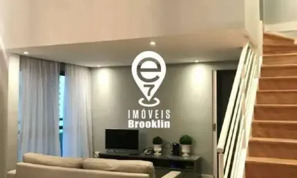Duplex de 100m 2 suítes 2 vagas a venda no Brooklin