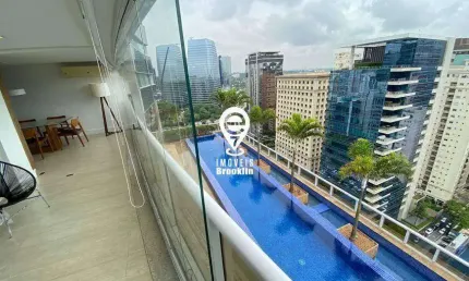 Flat com 1 quarto à venda na Avenida Presidente Juscelino Kubitschek, Vila Nova Conceição, São Paulo