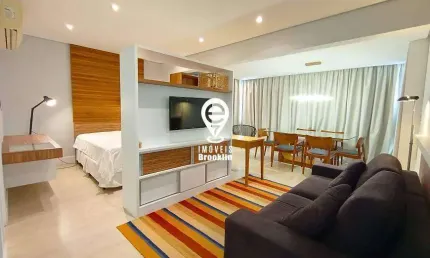 Flat com 1 quarto à venda na Avenida Presidente Juscelino Kubitschek, Vila Nova Conceição, São Paulo