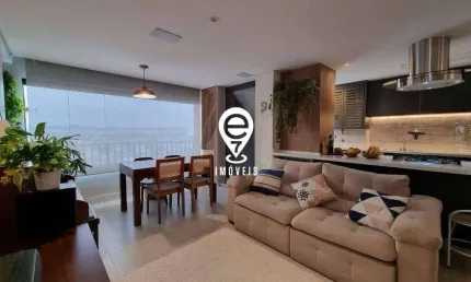 Apartamento 70m2 /2dormitorios 2 banheiros 1 vaga com varanda gurmet condomínio piscine
