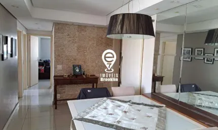 APARTAMENTO COM 2 DORM. EM REGIÃO PRIVILEGIADA DO BROOKLIN