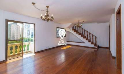 EXCELENTE COBERTURA DUPLEX EM MOEMA 289m² - 3 SUITES - PISCINA - 4 VAGAS