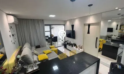 Moderno apartamento de 1 dormitório em região privilegiada