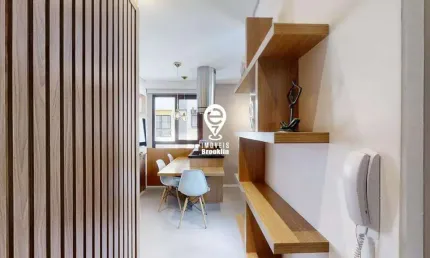Apartamento à venda, 1 quarto, 1 suíte, 1 vaga, vila olímpia - são paulo/sp