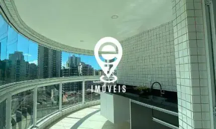 Excelente apartamento de 3 suítes na praia grande - tupi!