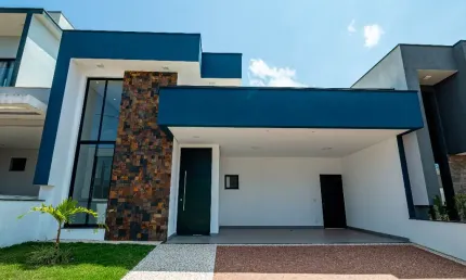 Casa térrea de condomínio à venda no Jardim do Jatobá em Hortolândia.