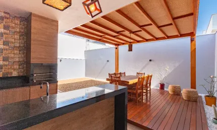 Casa térrea de condomínio a venda no real park sumaré com 3 quartos, climatizada e pronta para morar