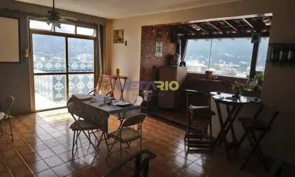 Cobertura com 2 dormitórios à venda, 140 m² por r$ 400.000 - praça seca - rio de janeiro/rj