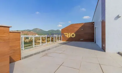 Cobertura à venda, 256 m² por r$ 1.100.000,00 - vila valqueire - rio de janeiro/rj