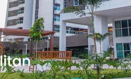 Apartamento à venda com 95 metros no Metropolitam Shopping Rio Mar Papicu