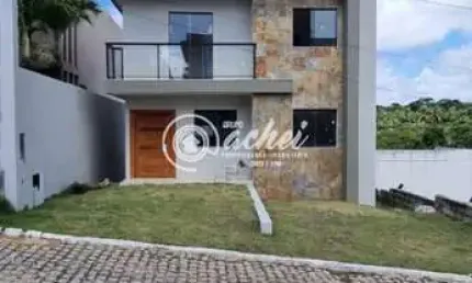 Casa em condomínio fechado com 4 quartos à venda na Rua Jurema, 211, Caixa D'Água, Lauro de Freitas