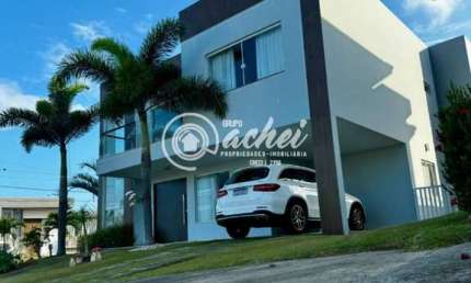 Casa 5/4 nascente no Alphaville Litoral Norte à venda