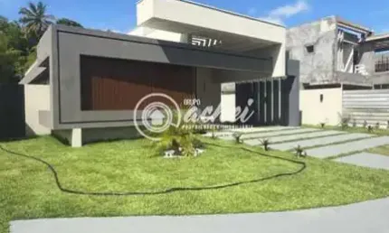 Casa 3/4 com energia solar à venda no Alphaville Litoral Norte 3