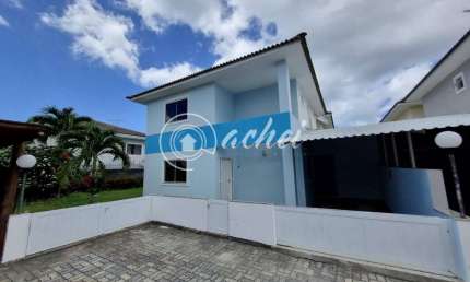 Casa de Condomínio 4/4 nascente para locação em Buraquinho