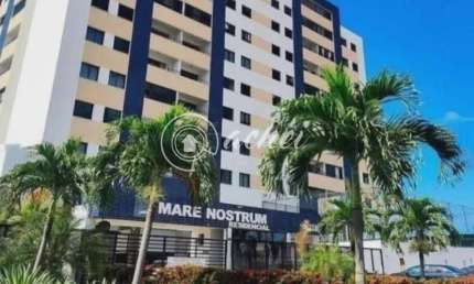 Apartamento com 2/4, sendo 1 suíte no Ed Maré Nostrum