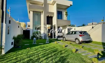 Casa 3 suítes à venda no estilo porteira fechada em Hortoville