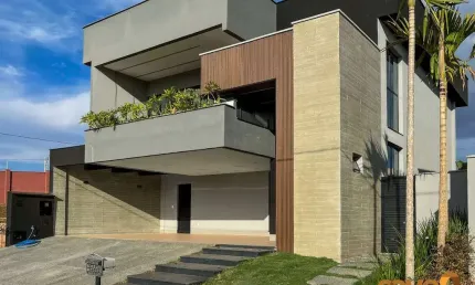 Casa em condomínio fechado com 4 quartos à venda na flor de lotus qd 21 lt12, 372, jardins capri, senador canedo por r$ 2.102.000