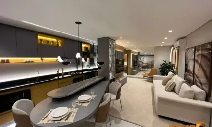 Apartamento com 3 quartos à venda na Avenida Mutirão, 63, Setor Marista, Goiânia por R$ 1.318.438