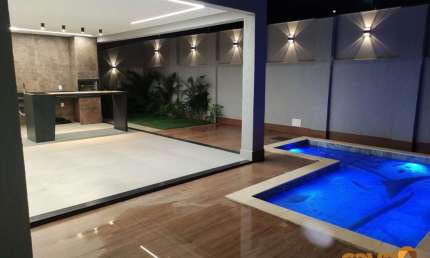 Casa em condomínio fechado com 4 quartos à venda na Velha - Residencial Marília, 1, Jardins Capri, Senador Canedo por R$ 2.995.000