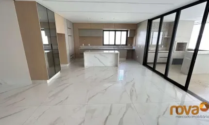 Casa em condomínio fechado com 4 quartos à venda na paranapanema, 1, alphaville flamboyant residencial araguaia, goiânia por r$ 4.990.000