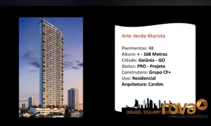 Apartamento com 4 quartos à venda na Avenida Mutirão, 100, Setor Marista, Goiânia por R$ 2.315.000