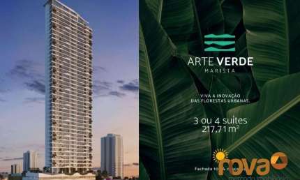 Apartamento com 4 quartos à venda na Avenida Mutirão, 100, Setor Marista, Goiânia por R$ 2.295.000