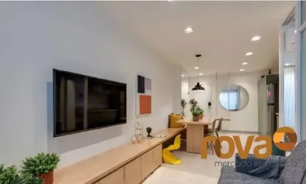 Flat com 1 quarto à venda na Avenida Castelo Branco, 744, Setor Bueno, Goiânia por R$ 499.000