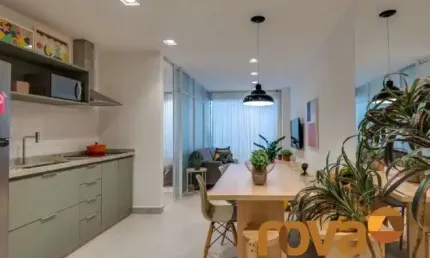 Flat com 1 quarto à venda na Avenida Castelo Branco, 744, Setor Bueno, Goiânia por R$ 499.000